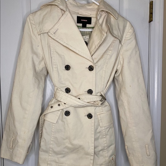Express Jackets & Blazers - Express trench coat size small new